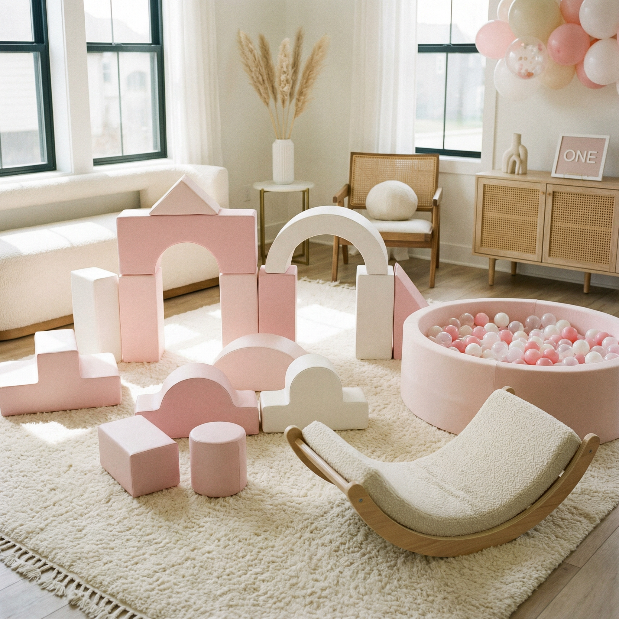 Happy children playing